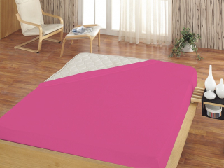 Jersey prostěradlo Malinové