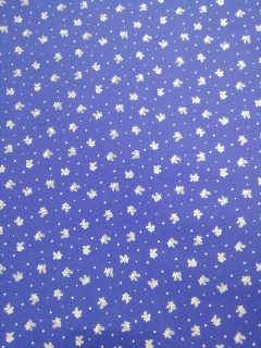 Modrotisk bavlna - metráž Česká kvalita