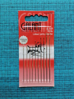 Látací jehly dlouhé 10 kusů