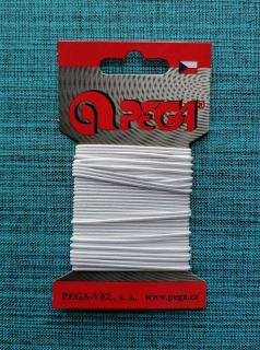 Guma pruženka klobouková - průměr 1,2 mm