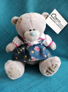 Plyšák Medvídek záplata - rozměr 20 cm