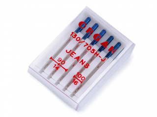 Strojové jehly Jeans 90;100 Organ