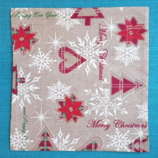 Povlak na polštářek 43 x 43 cm - Vánoční strom